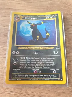 Pokemon Umbreon Neo Discovery Holo TCG Card 13/75 - Image 1