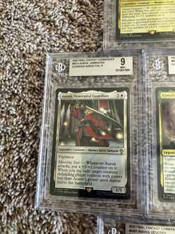 COMPLETE SET - Final Fantasy X Hero BGS graded Surge Foil - MTG Cards - Image 5