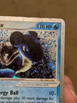 Pokemon TCG Lapras EX Ruby & Sapphire Holo Ultra Rare Card 99/109 DMG HP - Image 5