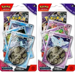 Pokemon TCG Temporal Forces Premium Checklane Scarlet & Violet Trading Card Game - Image 2