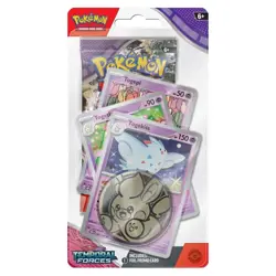 Pokemon TCG Temporal Forces Premium Checklane Scarlet & Violet Trading Card Game - Image 3