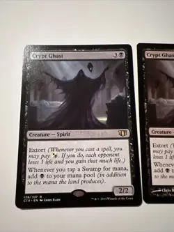 MTG 2x - Crypt Ghast - Commander 2014 - Gatecrash - Magic The Gathering LP NM - Image 2