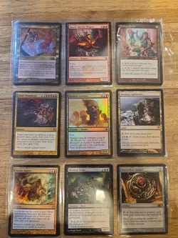 MtG 18x Nicol Bolas Grixis Commander Reanimator Dragons FOILS - Image 2