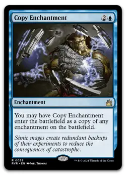 Copy Enchantment #39 (NM) Ravnica Remastered RVR Magic MTG - Image 1