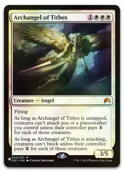 Archangel of Tithes #4 (Foil) (NM) List Reprints LIST LIST Magic MTG - Image 1