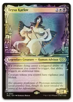 Teysa Karlov #61 (Foil) (NM) March of the Machine MUL Magic MTG - Image 1