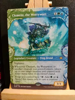 Clement, the Worrywort (Showcase) - Bloomburrow - Rare - NM (see pics) MTG - Image 1