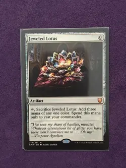 MTG Commander Legends Jeweled Lotus #319 - Image 1