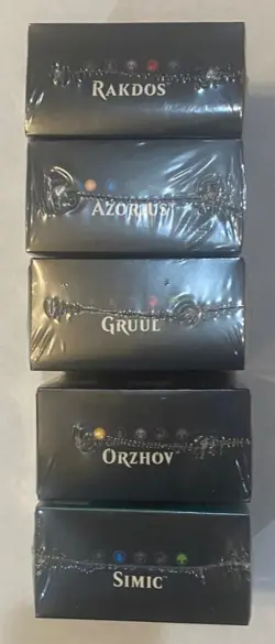 5 X MTG Magic the Gathering RAVNICA ALLEGIANCE PRERELEASE PACKS 5 PACKS TOTAL - Image 2