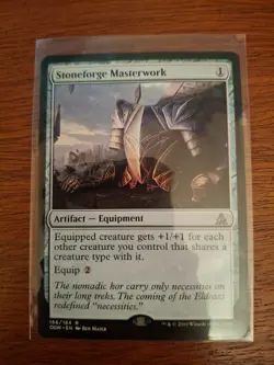 Stoneforge Masterwork Oath of the Gatewatch NM Artifact Rare MTG - Image 1