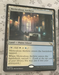 METICULOUS ARCHIVE REGULAR NON-FOIL R 0264 MKM NM MTG MAGIC THE GATHERING - Image 1