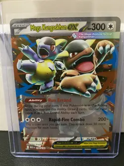 Pokemon TCG Mega Evolutions Mega Kangaskhan EX 104/132 Near Mint - Image 1