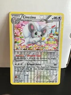 Cinccino RC19/RC25 Pokemon Legendary Treasures Radiant Collection Holo Uncommon - Image 1