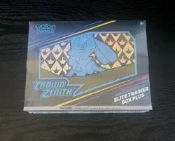 POKEMON CROWN ZENITH POKEMON CENTER ELITE TRAINER BOX ETB *FACTORY SEALED* RARE - Image 1