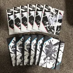 Pokemon Black Bolt & White Flare Binders 6 of each 12 total - Image 1