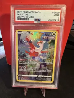 Pokemon TCG - 2023 FA Latias SWSH Crown Zenith GG20 - PSA 9 - Image 1