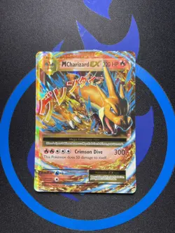 Pokemon TCG Mega-Charizard-EX Evolutions 13/108 Holo Holo Rare EX - Image 1