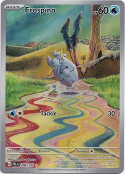 Pokemon Frospino Secret Illustration Rare Entwicklungen in Paldea 208/193 NM DE - Image 1