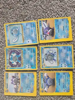 Poliwrath line pokemon TCG French Base Set 13/102 & Expedition Base Set 60/165 - Image 2
