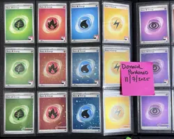 Pokemon 151 Energy Bundle - Prize Series - Professors Program - Cracked Ice - Image 1