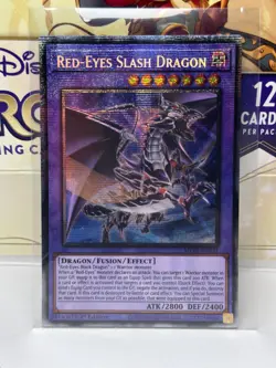 Yugioh! Red-Eyes Slash Dragon - MP25-EN031 - Starlight Rare - 1st Edition Near M - Image 1
