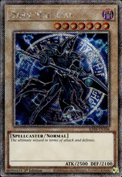Dark Magician 3 - Platinum Secret Rare 1st Edition RA04-EN106 - NM - YuGiOh - Image 1