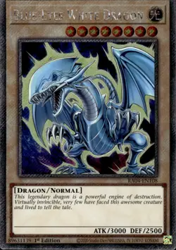 Blue-Eyes White Dragon 2 - Platinum Secret Rare 1st Ed. RA04-EN108 - NM - YuGiOh - Image 3