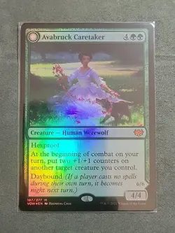 Avabruck Caretaker Innistrad Crimson Vow Mythic Rare Card 187 MTG - Image 1