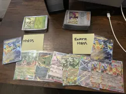 Pokemon Prismatic Evolutions Bulk Lot of 500+ Cards. Includes H, RH, EX & More! - Image 2
