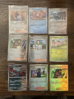 Pokemon Prismatic Evolutions Bulk Lot of 500+ Cards. Includes H, RH, EX & More! - Image 5