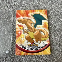 Pokemon Topps #06 Charizard Green Label Card 1999 - Image 1