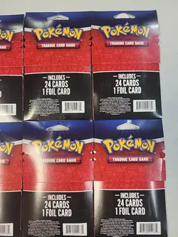 Pokemon Lot (9) TCG Mystery Pack 25 Cards w/ 1 FOIL Guaranteed Trading Card - Image 5