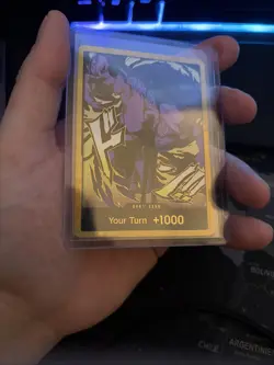 Don Card Rob Lucci PRB-02 Gold Frame the Best Vol.2 One Piece - Image 1