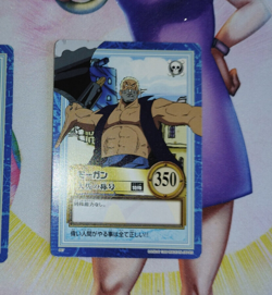 Carte One Piece Carddass Hyper Battle S07 Japan Captain Morgan cards karten 1999 - Image 1
