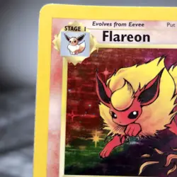 Flareon 3/64 Holo Rare Jungle Set WOTC Pokemon Card Unlimited Vintage 1999? - Image 3
