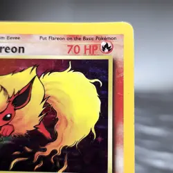 Flareon 3/64 Holo Rare Jungle Set WOTC Pokemon Card Unlimited Vintage 1999? - Image 4