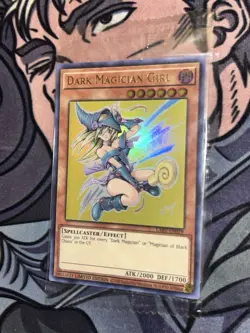 Yu-Gi-Oh Dark Magician Girl LART-EN019 SEALED Ultra Rare Lost Art Promo Card - Image 1