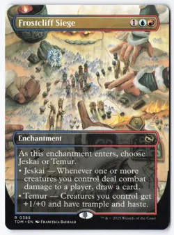 Frostcliff Siege (Borderless) R Tarkir: Dragonstorm 385 NM - Image 1