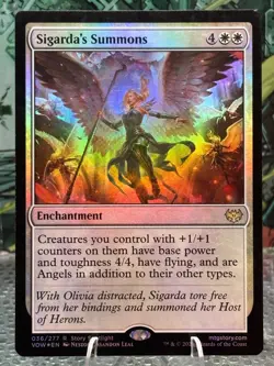 Sigarda's Summons Innistrad: Crimson Vow Foil - Image 1