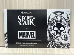 Magic the Gathering MTG Secret Lair x Spider-Man: Mana Symbiote Raised Foil - Image 1