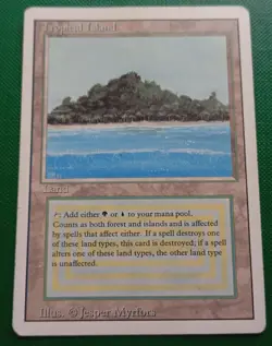 MTG - Tropical Island - Dual Land - Revised Edition - Rare -Near Mint - EN - Image 1