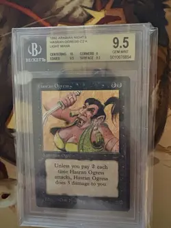 Arabian Nights Hasran Ogress Light BGS 9.5 MTG - Image 1