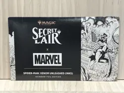 Magic the Gathering Secret Lair x Spider-Man: Venom Unleashed Inks Rainbow Foil - Image 1
