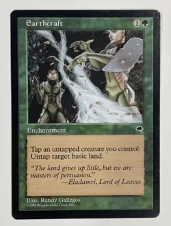 Earthcraft Tempest LP Light Play MTG Magic The Gathering - Image 1