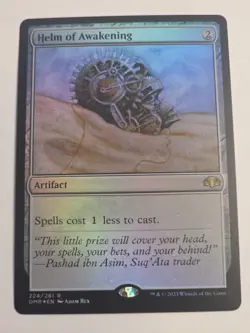 MTG - Helm of Awakening FOIL - Dominaria Remastered - Image 1
