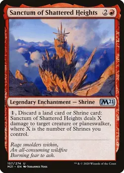 Sanctum of Shattered Heights 1x MtG 2021 m21 Core Edition SP/NM - Image 1