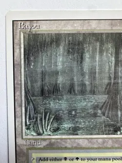 Bayou Mtg Dual Land Bayou Revised Edition See For Pics Condition Read Desc. - Image 2