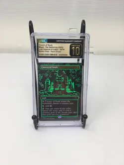 Cavern Of Souls MTG Lost Caverns Of Ixalan Neon Green CGC Pristine 10 Mythic R - Image 1
