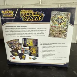 Pokemon TCG Scarlet & Violet Surging Sparks ETB Elite Trainer Box Sealed New - Image 4