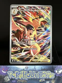 Pokemon Card Ethan's Typhlosion 190/182 Destined Rivals Holo Full Art Near Mint - Image 1